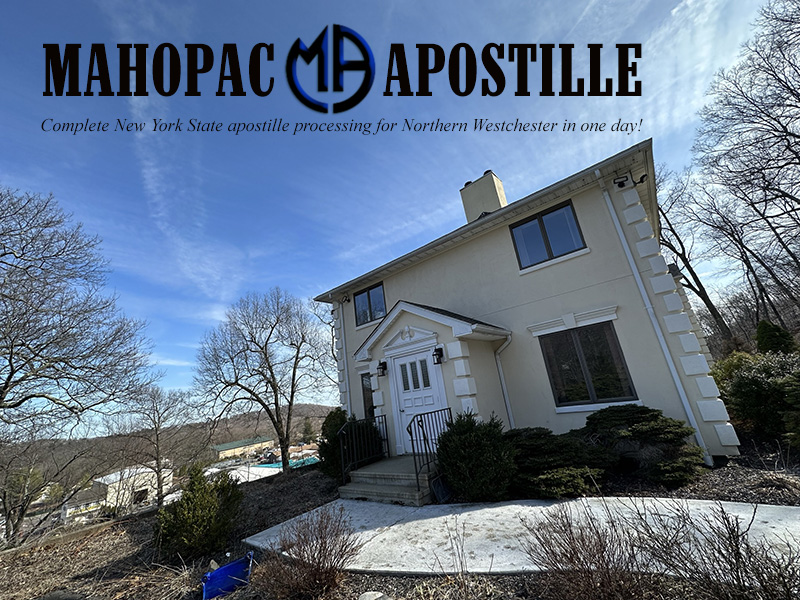 Mahopac Apostille Office